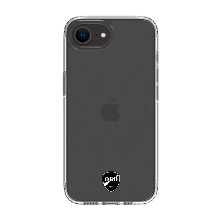 Phonecases3D iPhone 17e/16e Odds Ballklubb Clear case -mobilcover, sort billede 1