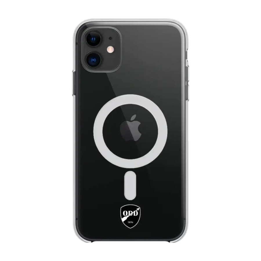 Phonecases3D iPhone 11 Odds Ballklubb Clear case (MagSafe) -mobilcover, sort billede 1