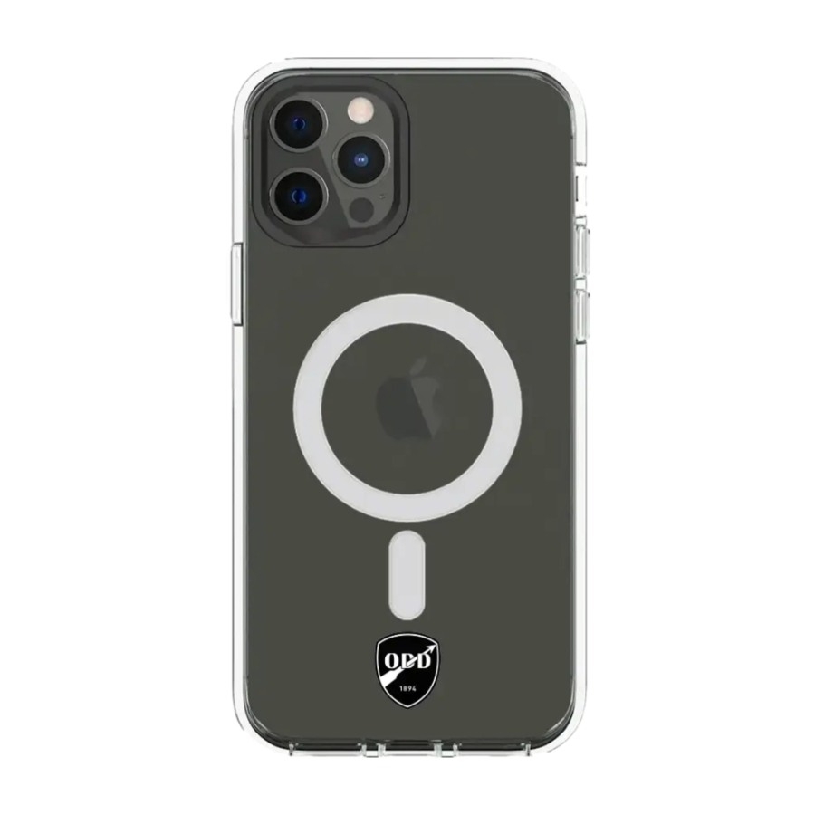 Phonecases3D iPhone 12 Odds Ballklubb Clear case (MagSafe) -mobilcover, sort billede 1