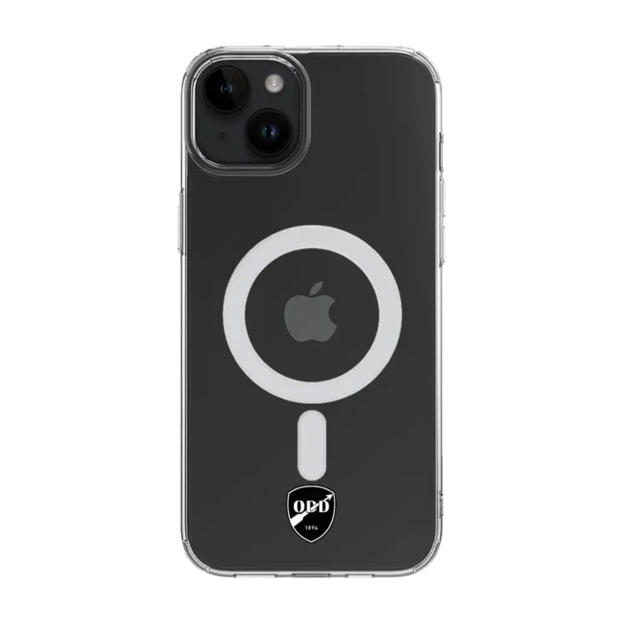 Phonecases3D iPhone 15 Odds Ballklubb Clear case (MagSafe) -mobilcover, sort billede 1