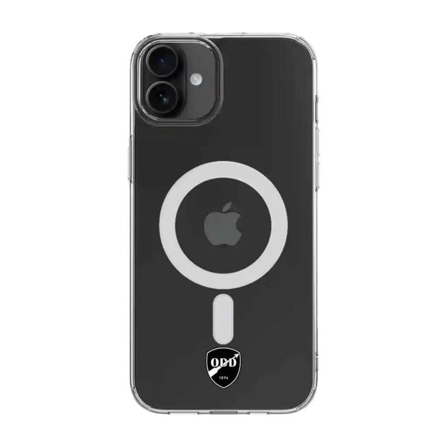 Phonecases3D iPhone 16 Odds Ballklubb Clear case (MagSafe) -mobilcover, sort billede 1