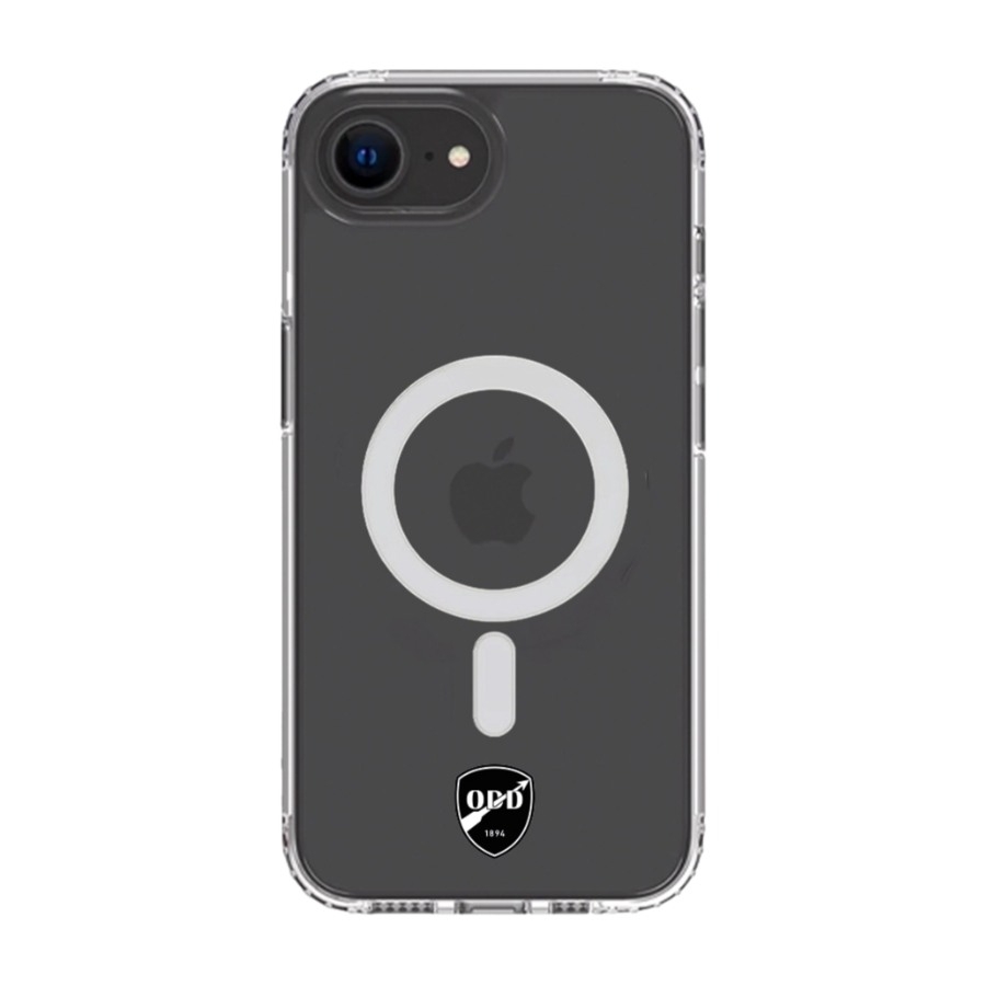 Phonecases3D iPhone 17e/16e Odds Ballklubb Clear case (MagSafe) -mobilcover, sort billede 1
