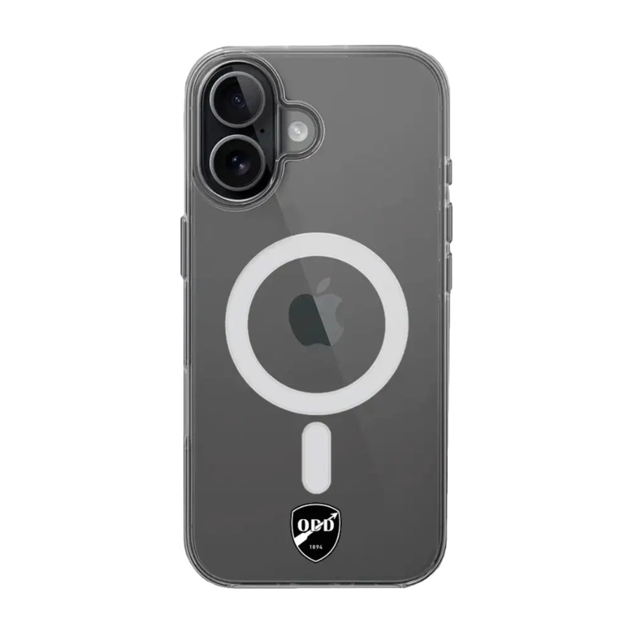Phonecases3D iPhone 17 Odds Ballklubb Clear case (MagSafe) -mobilcover, sort billede 1