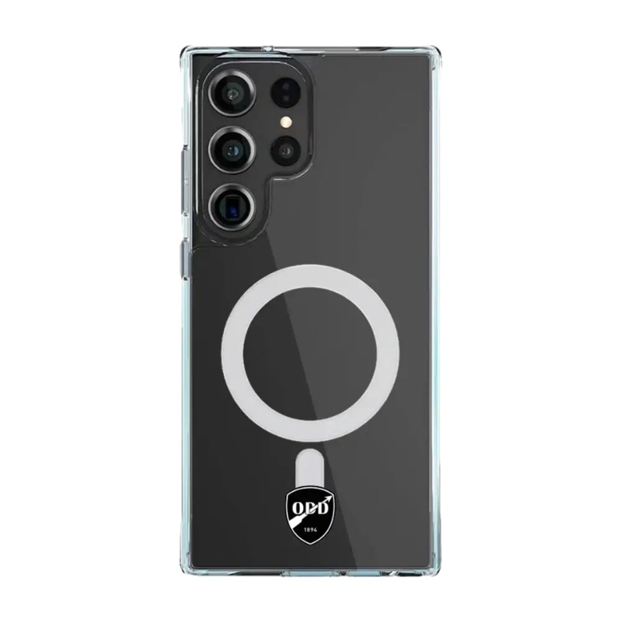 Phonecases3D Samsung Galaxy S25 Ultra Odds Ballklubb Clear case (MagSafe) -mobilcover, sort billede 1