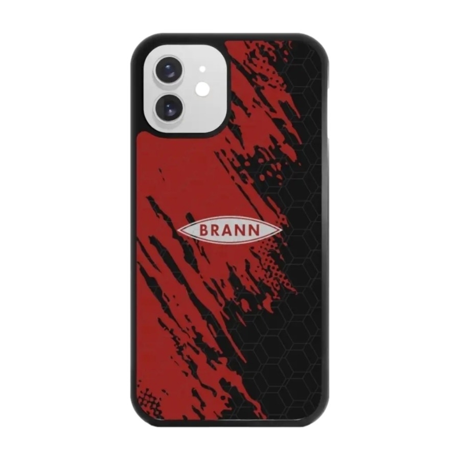 Phonecases3D iPhone 12 Brann SK 3D mobilcover, sort billede 1