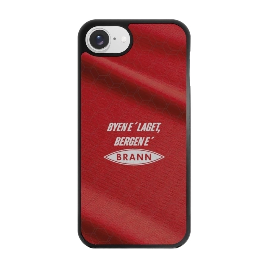 Phonecases3D iPhone 17e/16e Brann SK 3D mobilcover, sort billede 1