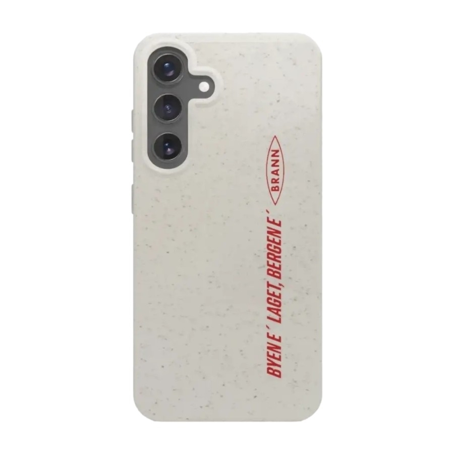 Phonecases3D Samsung Galaxy S25+ Brann SK komposterbart cover, hvid billede 1