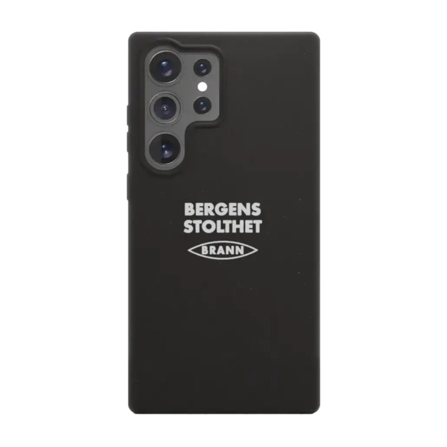 Phonecases3D Samsung Galaxy S25 Ultra Brann SK komposterbart cover, sort billede 1