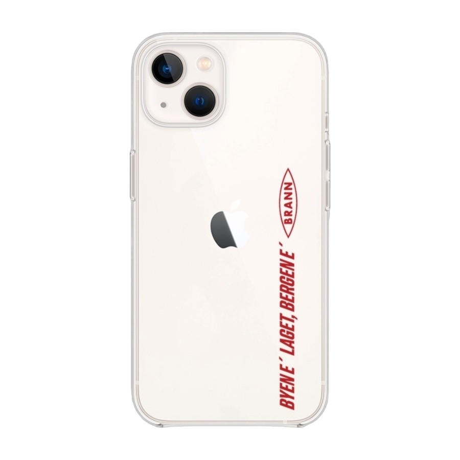 Phonecases3D iPhone 13 Brann SK Clear case -mobilcover, hvid billede 1