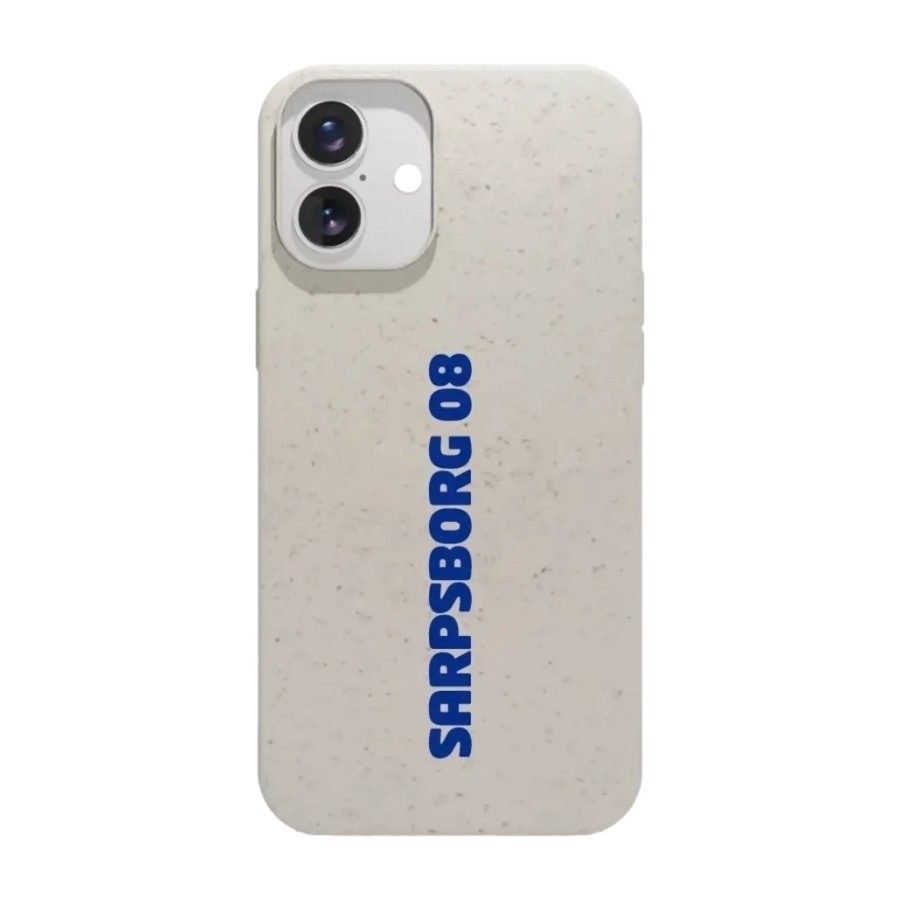 Phonecases3D iPhone 16 Plus Sarpsborg 08 komposterbart cover, hvid billede 1