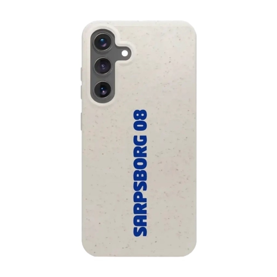Phonecases3D Samsung Galaxy S25+ Sarpsborg 08 komposterbart cover, hvid billede 1