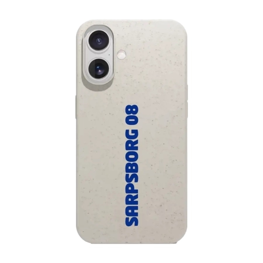 Phonecases3D iPhone 17 Sarpsborg 08 komposterbart cover, hvid billede 1