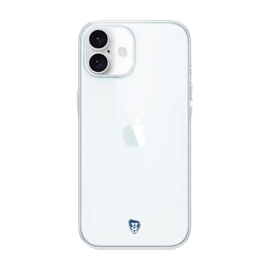 Phonecases3D iPhone 16 Sarpsborg 08 Clear case -mobilcover, hvid billede 1