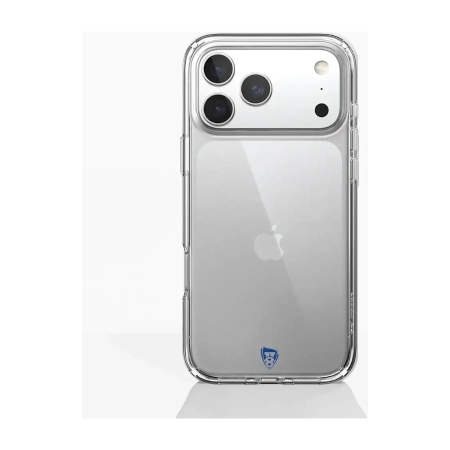 Phonecases3D iPhone 17 Pro Max Sarpsborg 08 Clear case -mobilcover, hvid billede 1