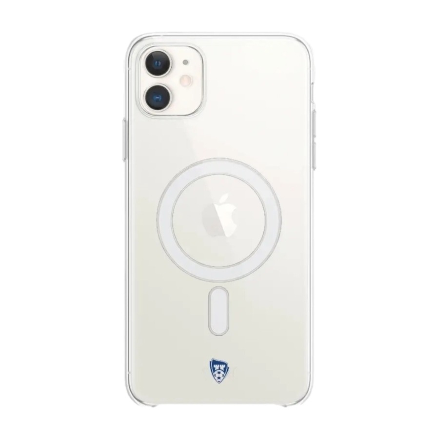 Phonecases3D iPhone 11 Sarpsborg 08 Clear case (MagSafe) -mobilcover, hvid billede 2