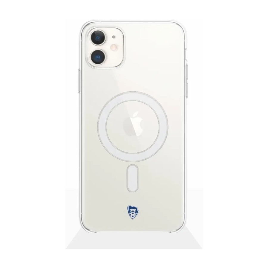 Phonecases3D iPhone 11 Sarpsborg 08 Clear case (MagSafe) -mobilcover, hvid billede 1