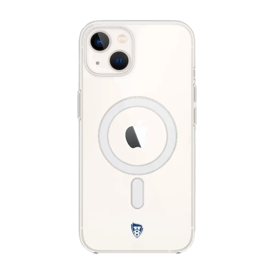 Phonecases3D iPhone 14 Sarpsborg 08 Clear case (MagSafe) -mobilcover, hvid billede 2