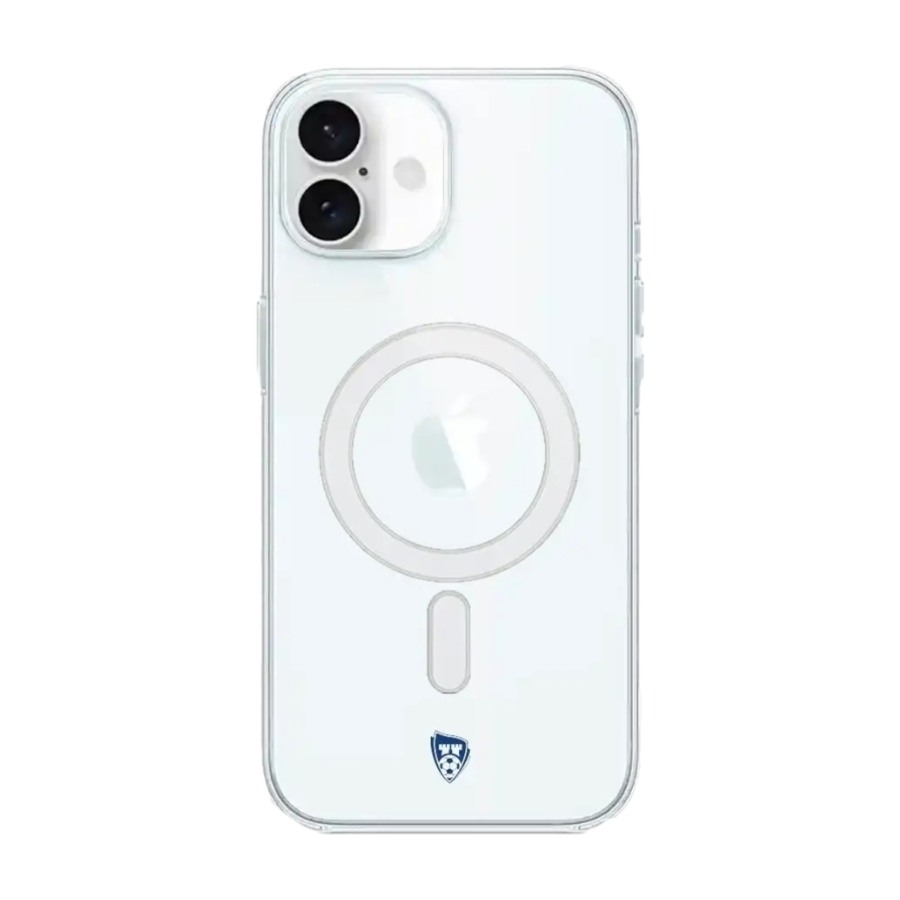 Phonecases3D iPhone 16 Sarpsborg 08 Clear case (MagSafe) -mobilcover, hvid billede 2