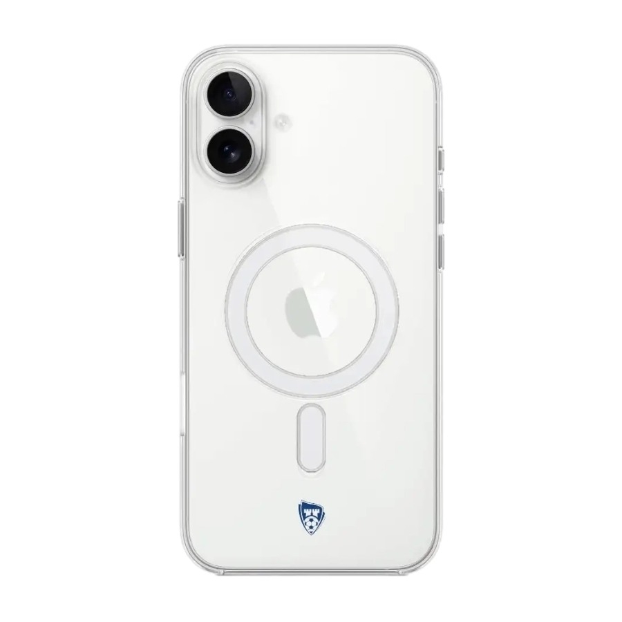 Phonecases3D iPhone 16 Plus Sarpsborg 08 Clear case (MagSafe) -mobilcover, hvid billede 2