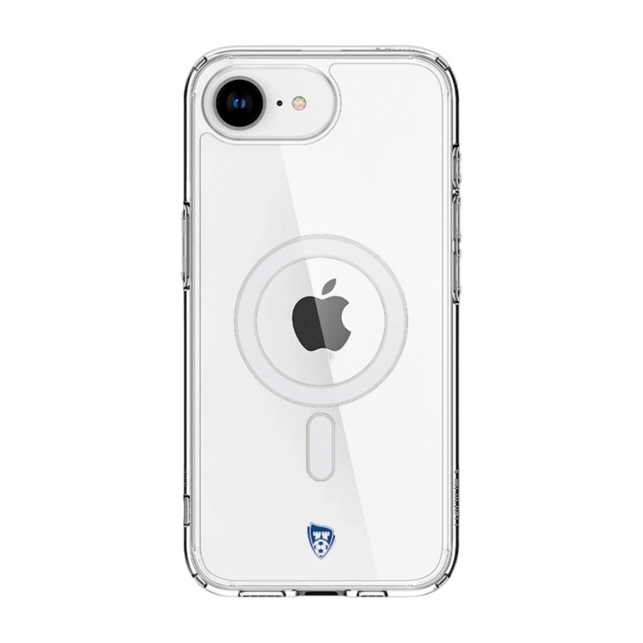Phonecases3D iPhone 17e/16e Sarpsborg 08 Clear case (MagSafe) -mobilcover, hvid billede 1