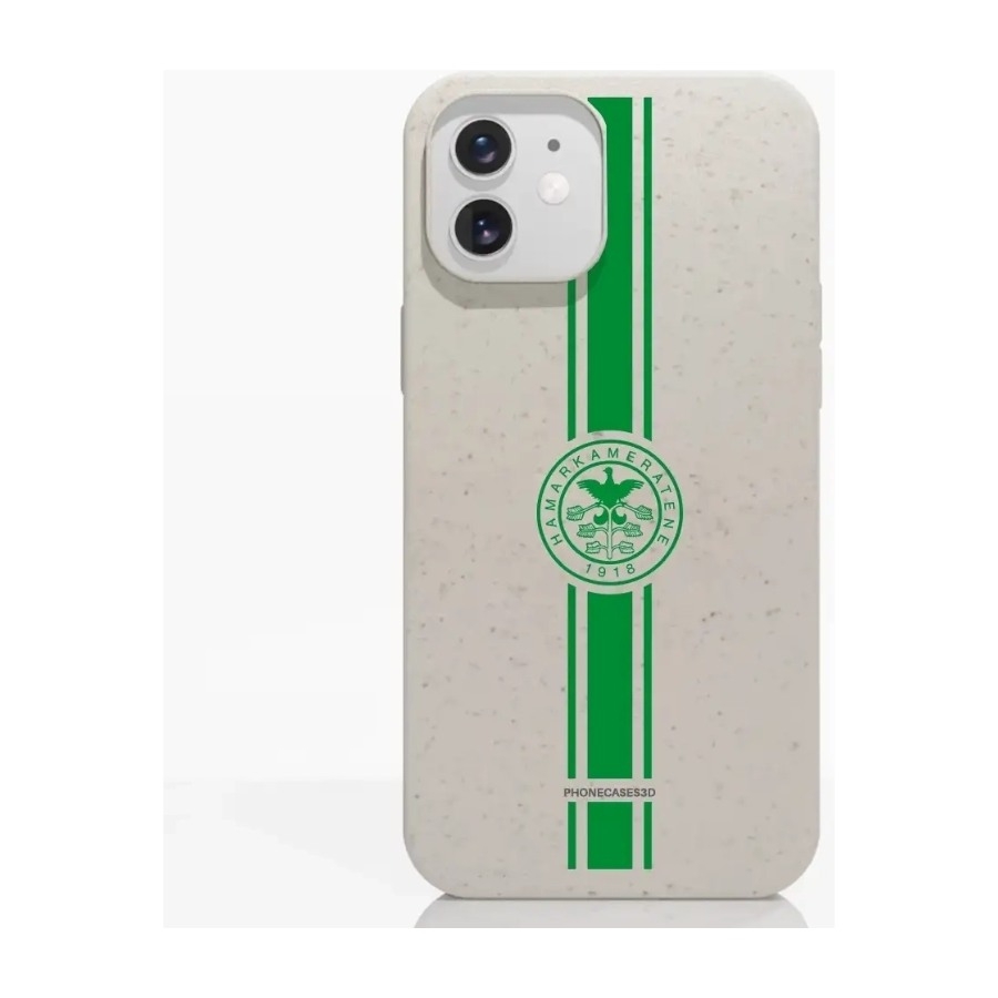 Phonecases3D iPhone 12 HamKam komposterbart cover, hvid billede 1