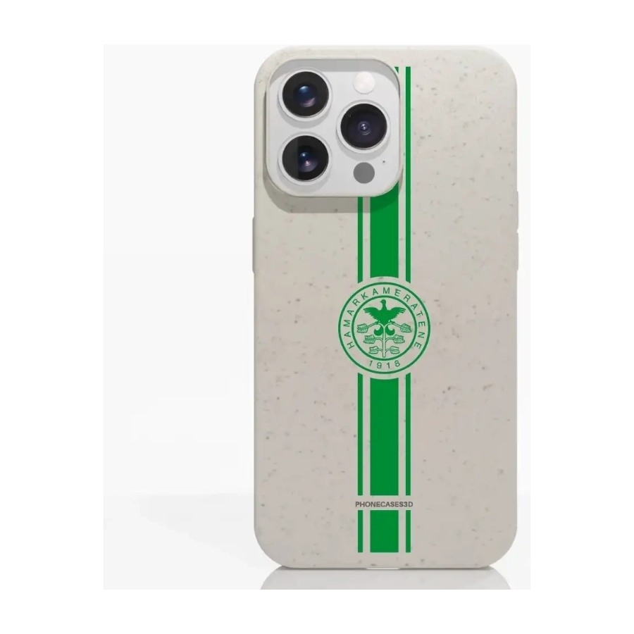 Phonecases3D iPhone 13 Pro HamKam komposterbart cover, hvid billede 1