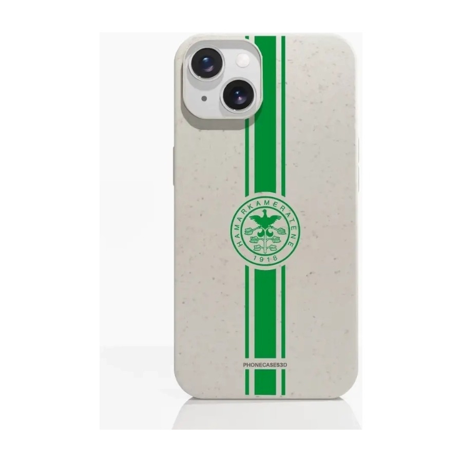 Phonecases3D iPhone 14 HamKam komposterbart cover, hvid billede 1