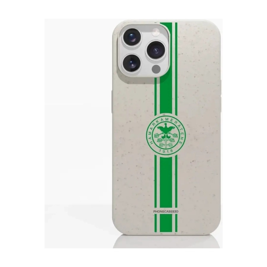 Phonecases3D iPhone 14 Pro HamKam komposterbart cover, hvid billede 1