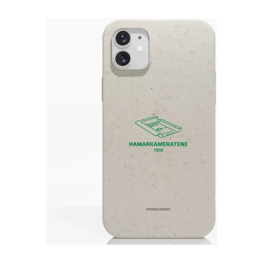 Phonecases3D iPhone 11 HamKam komposterbart cover, hvid billede 1