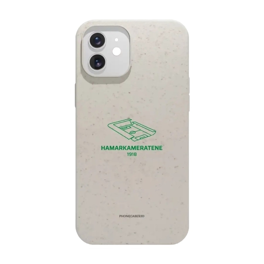 Phonecases3D iPhone 12 HamKam komposterbart cover, hvid billede 2