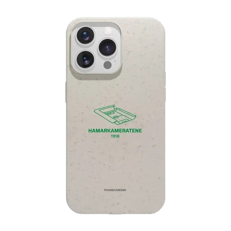 Phonecases3D iPhone 13 Pro HamKam komposterbart cover, hvid billede 2