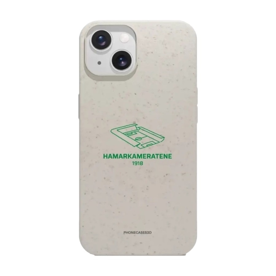 Phonecases3D iPhone 15 HamKam komposterbart cover, hvid billede 2