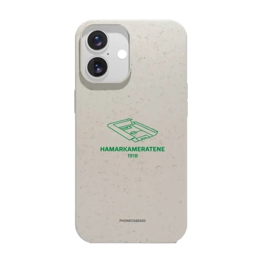 Phonecases3D iPhone 16 HamKam komposterbart cover, hvid billede 2