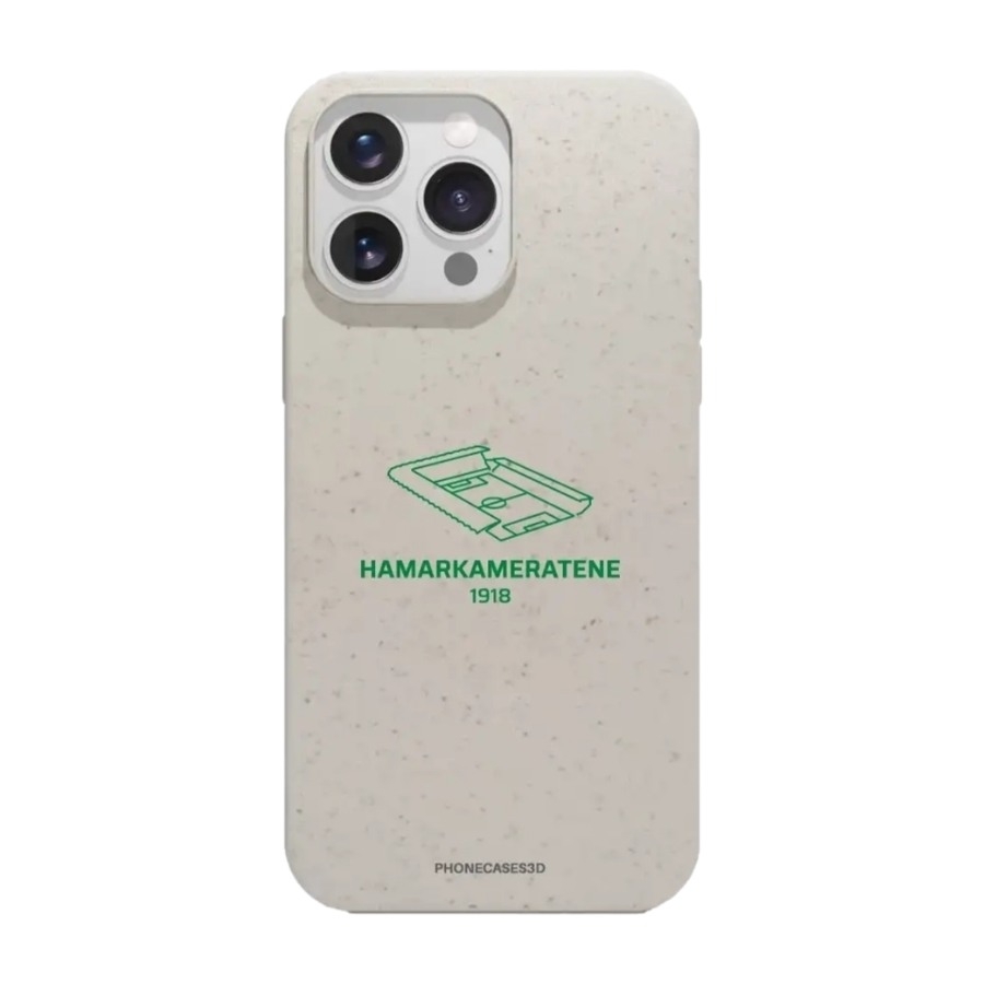 Phonecases3D iPhone 16 Pro Max HamKam komposterbart cover, hvid billede 1