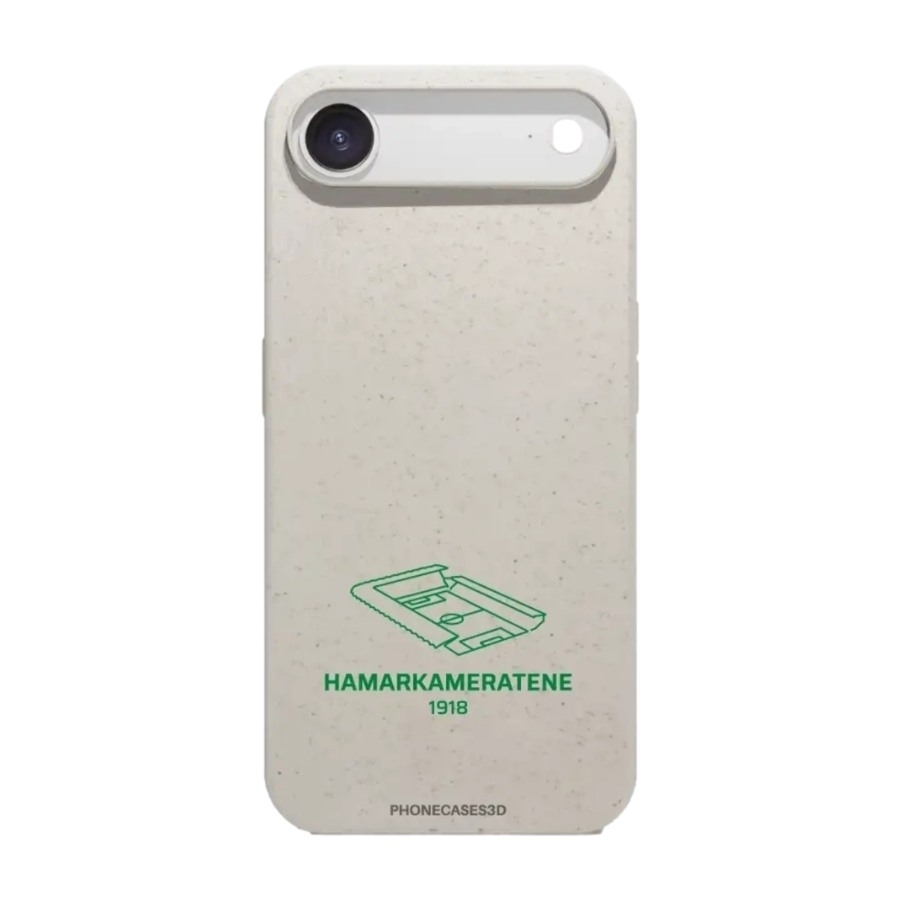 Phonecases3D iPhone Air HamKam komposterbart cover, hvid billede 1