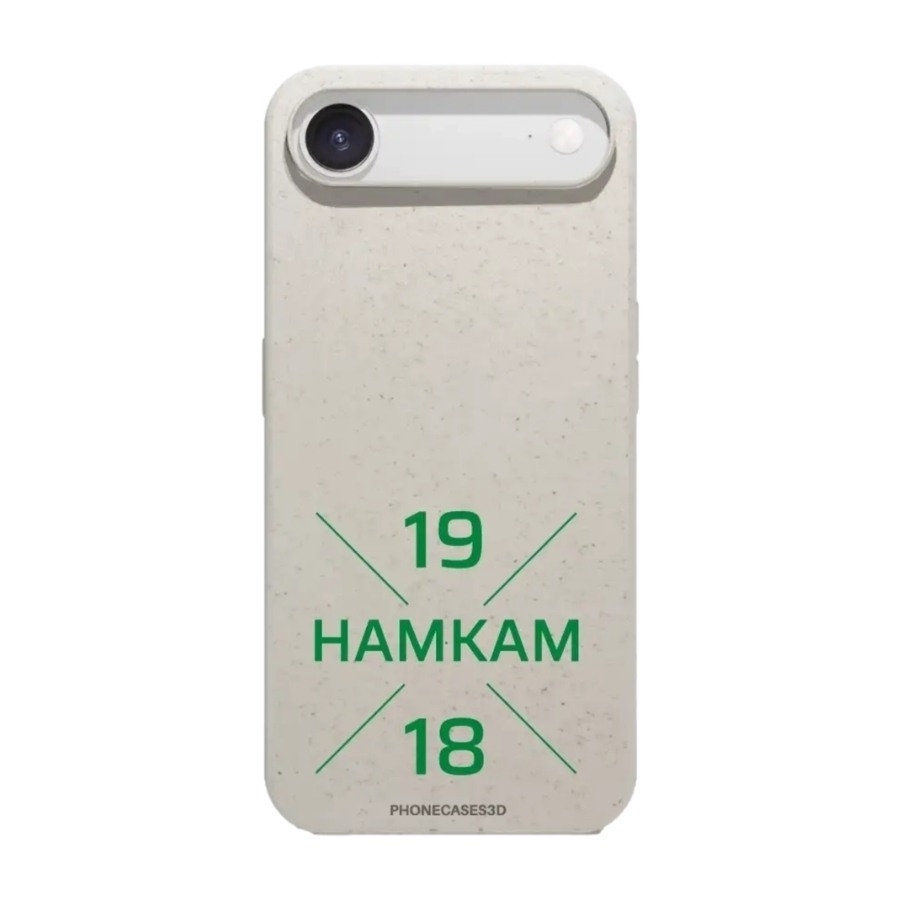 Phonecases3D iPhone Air HamKam komposterbart cover, hvid billede 1