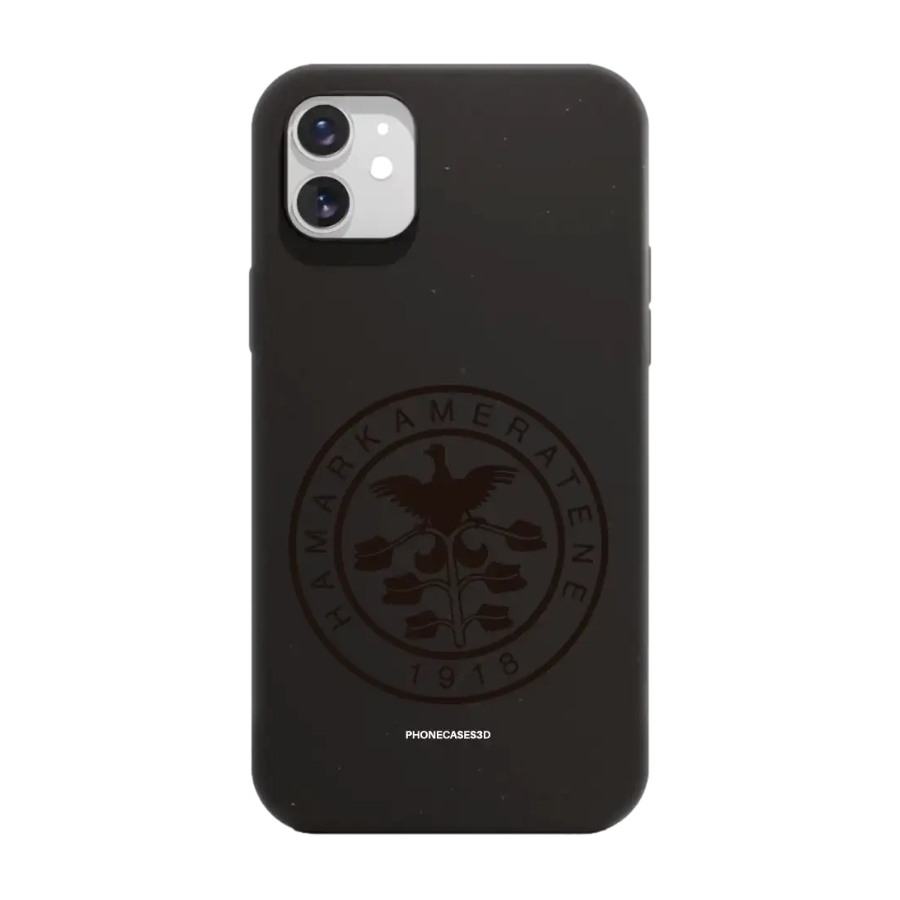 Phonecases3D iPhone 11 HamKam komposterbart cover, sort billede 1