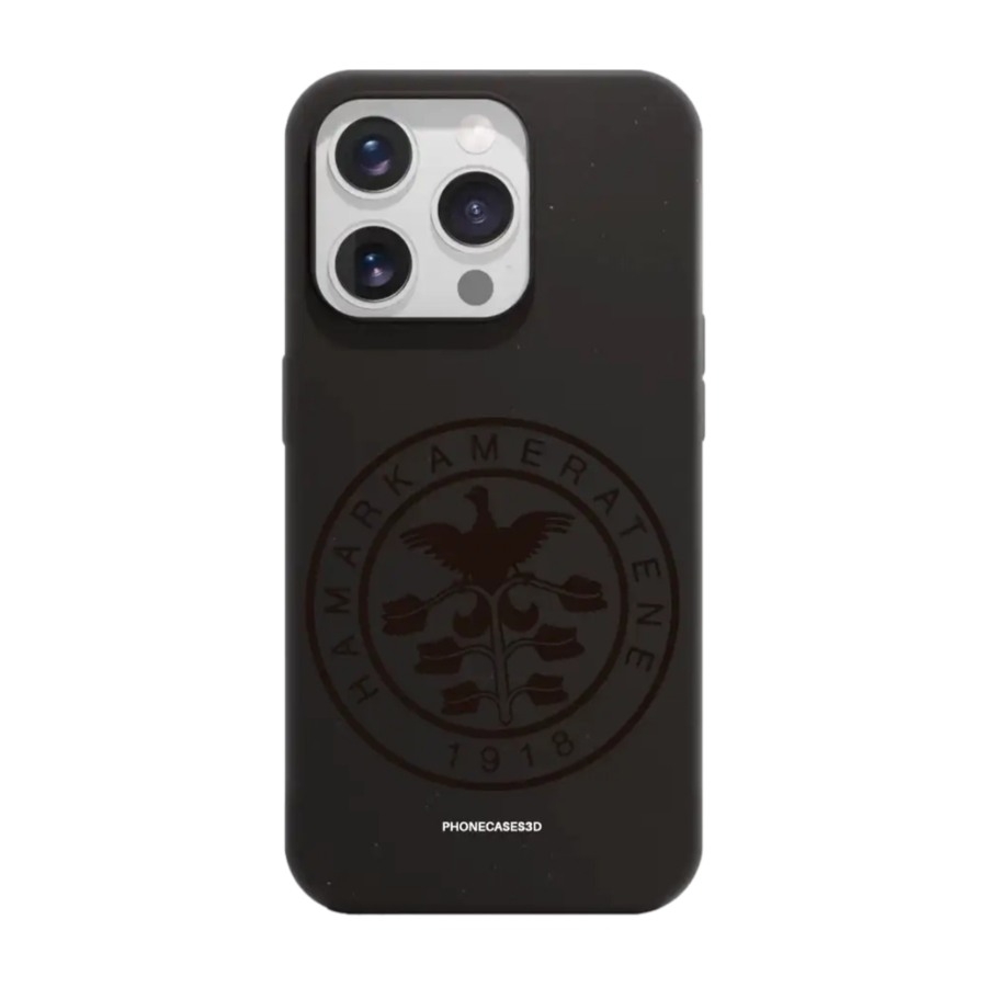 Phonecases3D iPhone 15 Pro HamKam komposterbart cover, sort billede 1