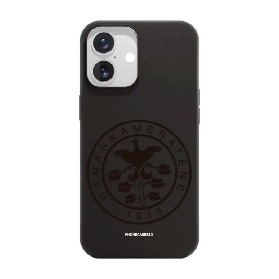 Phonecases3D iPhone 16 HamKam komposterbart cover, sort billede 1