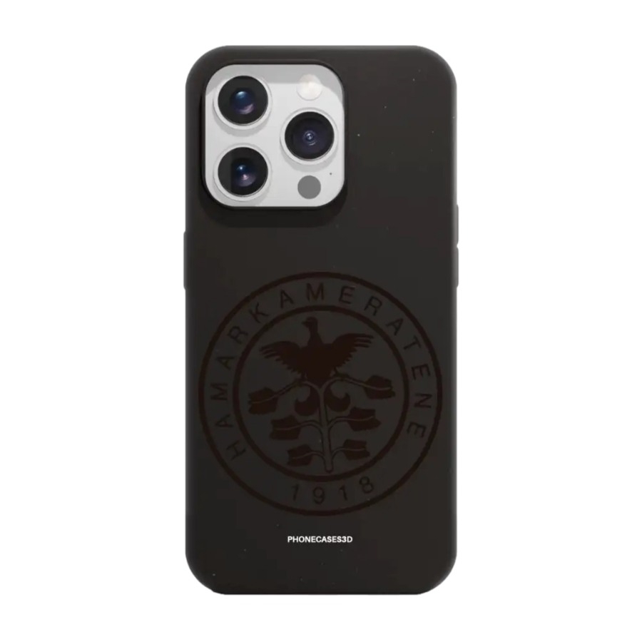Phonecases3D iPhone 16 Pro HamKam komposterbart cover, sort billede 1