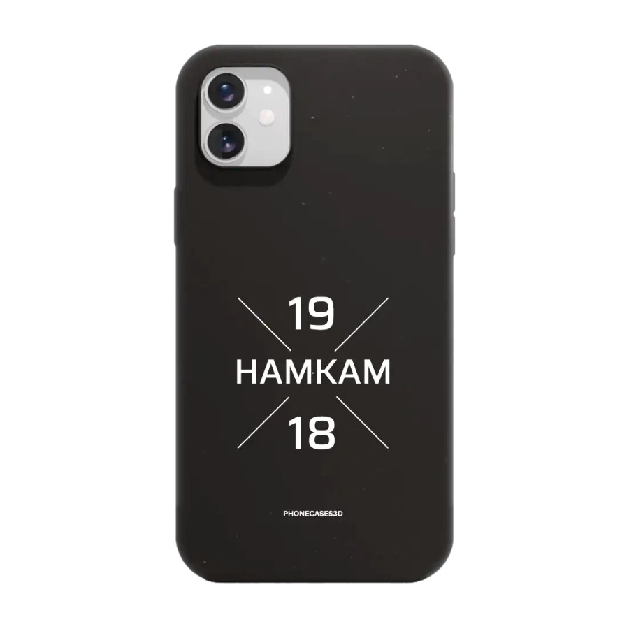 Phonecases3D iPhone 11 HamKam komposterbart cover, sort billede 1
