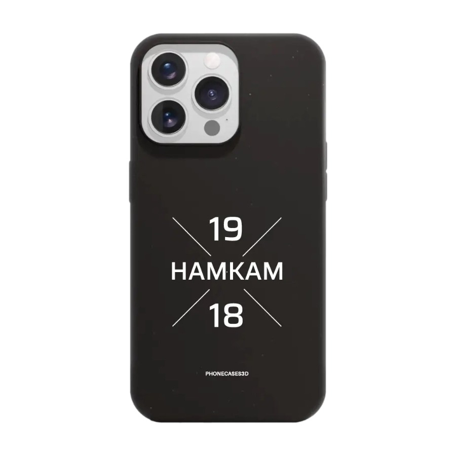 Phonecases3D iPhone 13 Pro HamKam komposterbart cover, sort billede 1