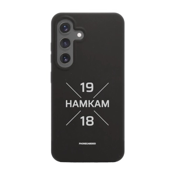 Phonecases3D Samsung Galaxy S25 HamKam komposterbart cover, sort billede 1