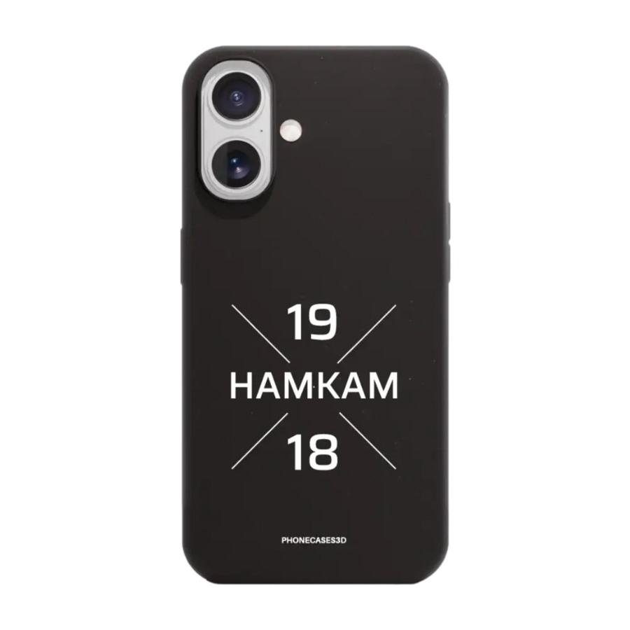 Phonecases3D iPhone 17 HamKam komposterbart cover, sort billede 1