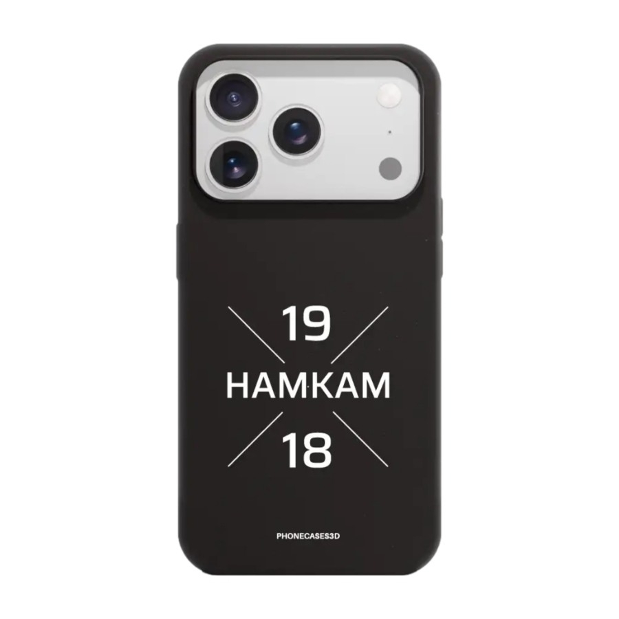 Phonecases3D iPhone 17 Pro HamKam komposterbart cover, sort billede 1