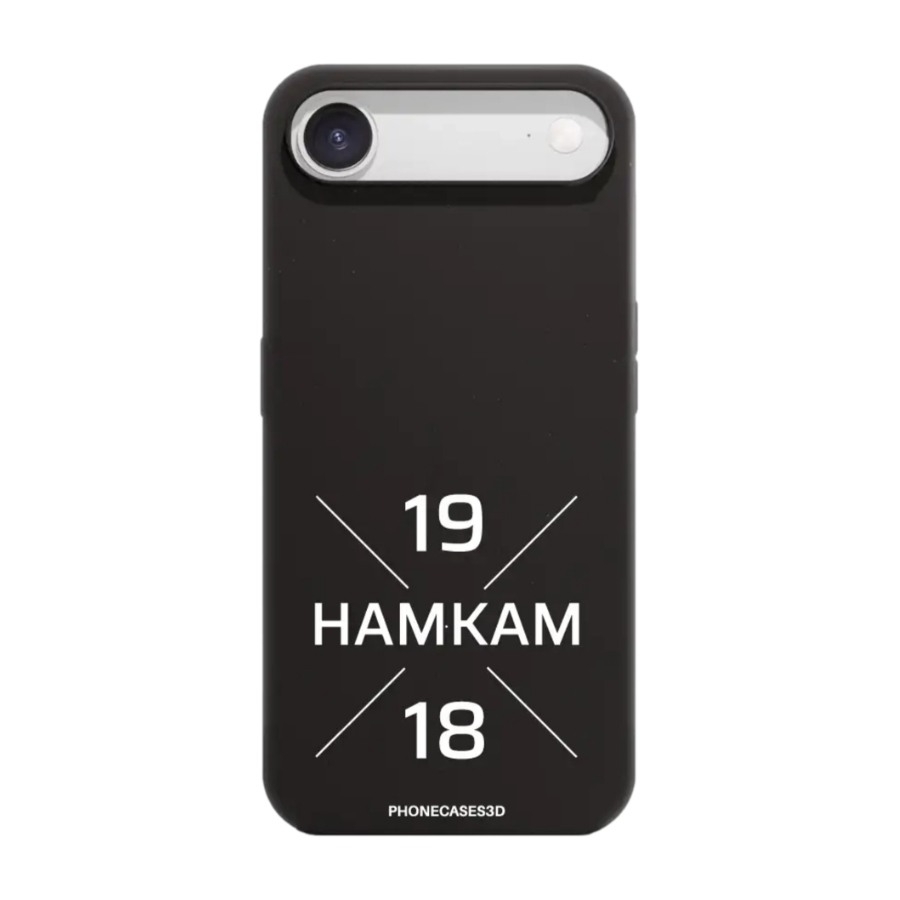 Phonecases3D iPhone Air HamKam komposterbart cover, sort billede 1