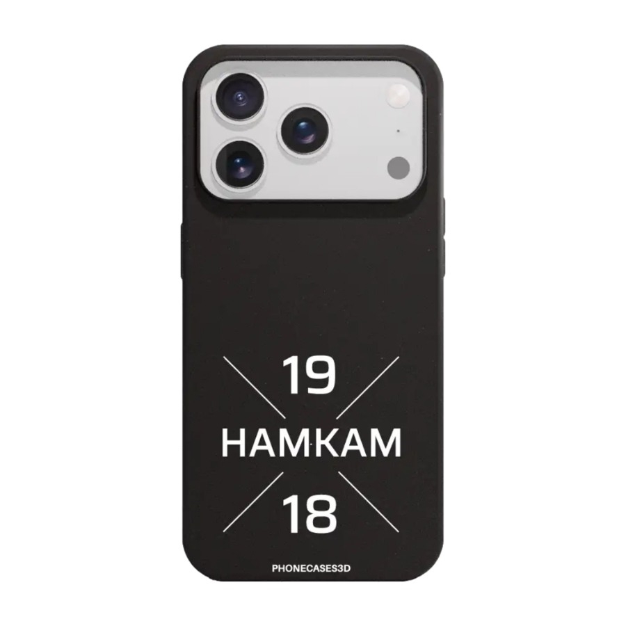 Phonecases3D iPhone 17 Pro Max HamKam komposterbart cover, sort billede 1