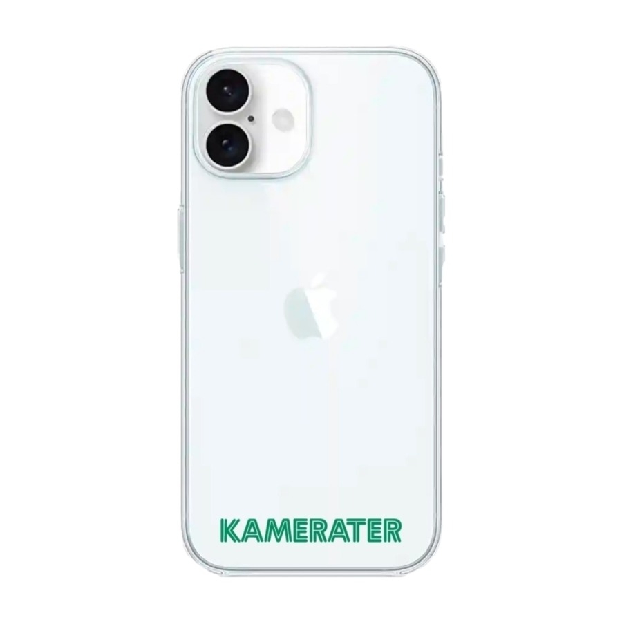 Phonecases3D iPhone 16 HamKam Clear case -mobilcover, hvid billede 1