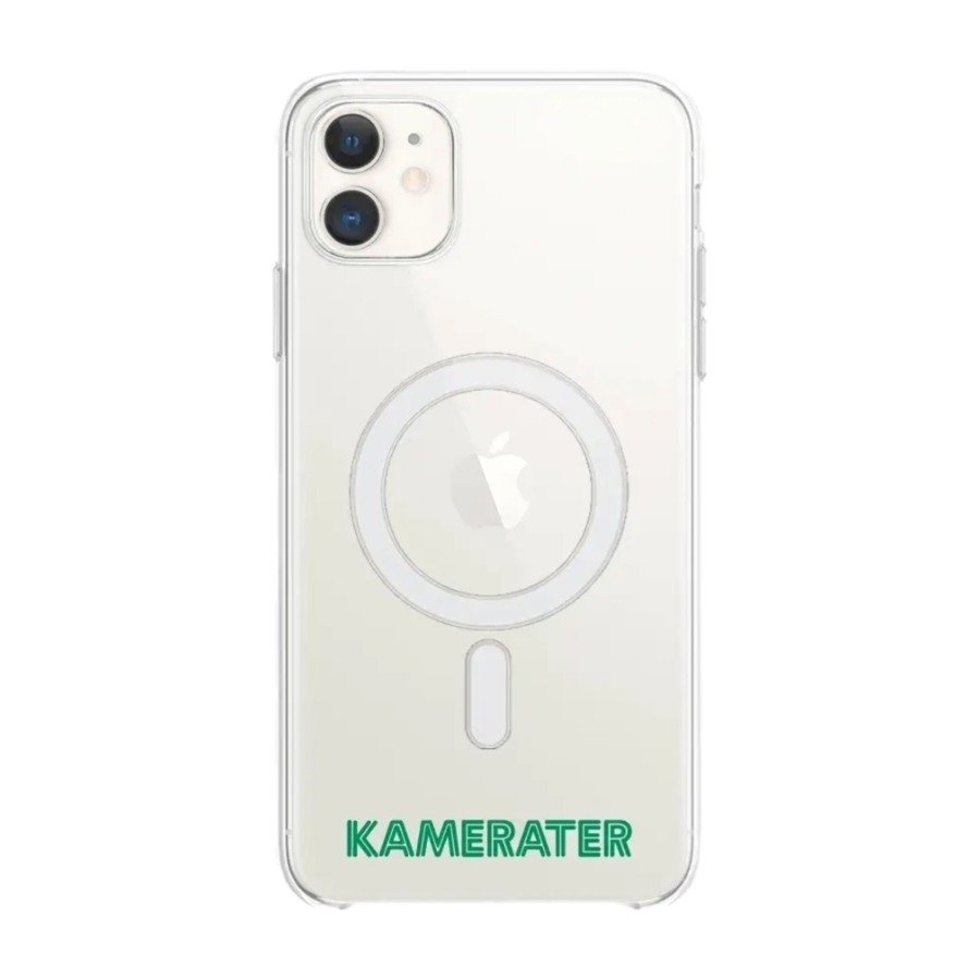 Phonecases3D iPhone 11 HamKam Clear case (MagSafe) -mobilcover, hvid billede 1