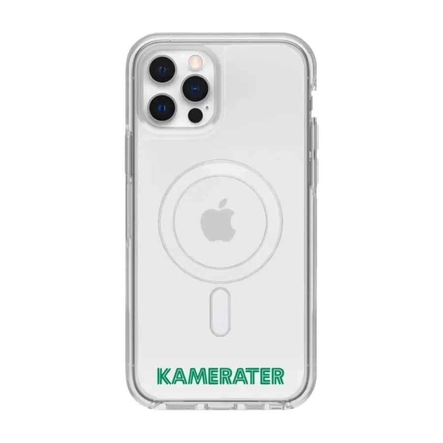 Phonecases3D iPhone 12 HamKam Clear case (MagSafe) -mobilcover, hvid billede 1